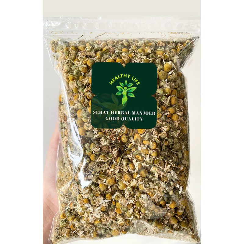 

Tea Bunga Chamomile / Dried Chamomile Flower Grade Bagus Asli Jerman 50gr Sangat Wangi