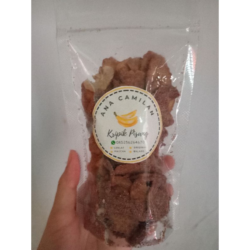 

Kripik Pisang/Keripik Pisang Rasa Coklat