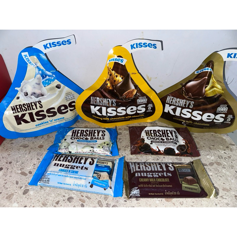 

Hershey’s Kisses/ nugget/ choco balls import Malaysia