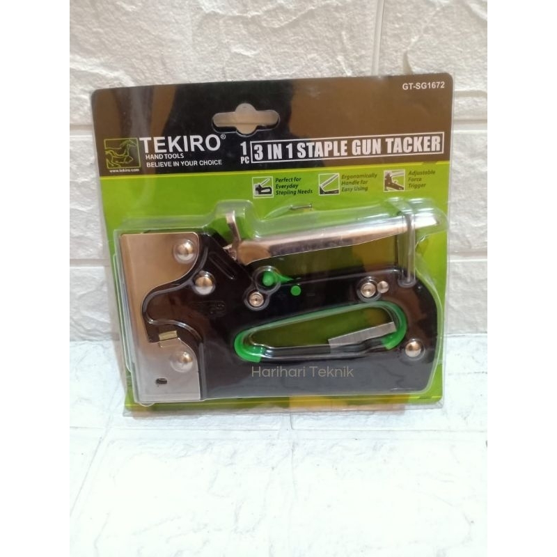 

Tekiro Staples Gun Tacker 3 in 1