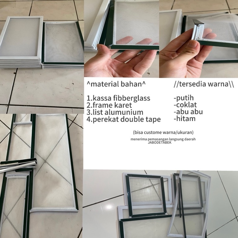 Paling Disukai kassa nyamuk fibberglass untuk ventilasi acjendeladan pintu expnda