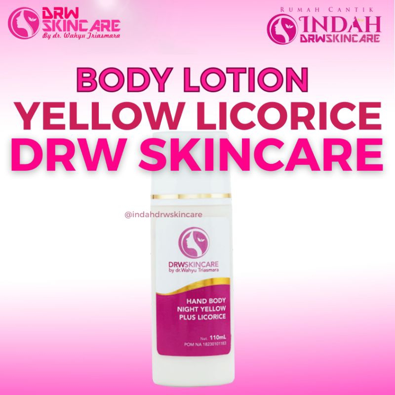 Drw Skincare Lotion Licorice - Lotion Pemutih Badan BPOM