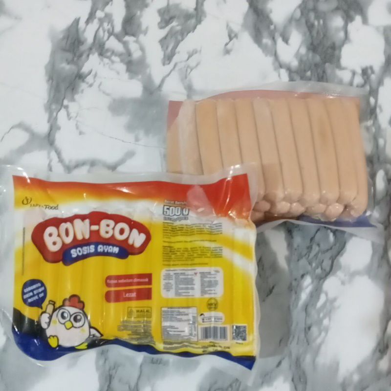 

sosis BON-BON pendek 500 gr