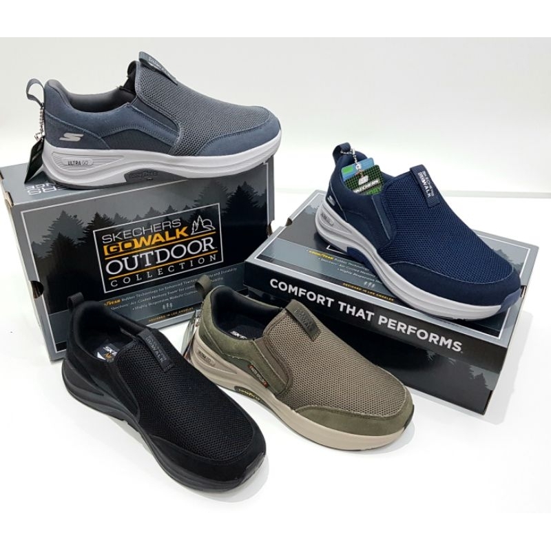 Skechers Pria Slipon Goodyear