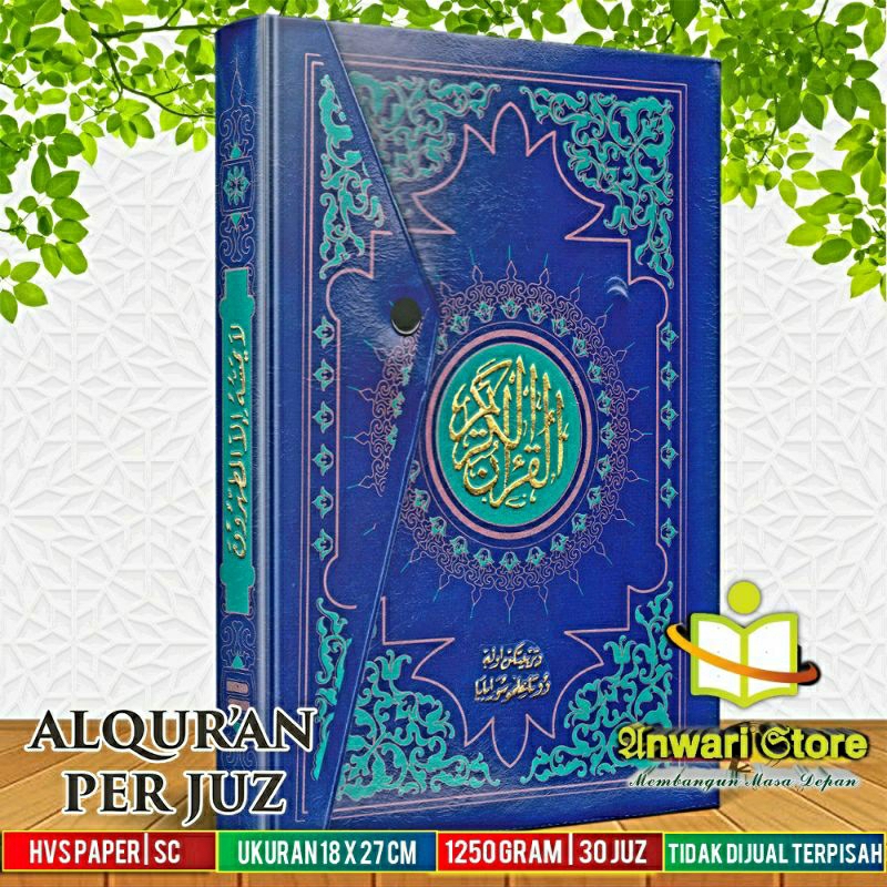 MUJAZZA Mushaf Alquran B5 PER JUZ
