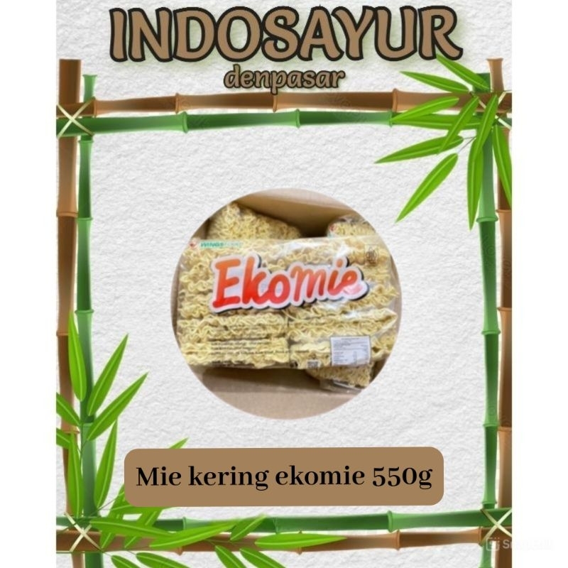 

Mie kering ekomie 550g _ INDOSAYUR