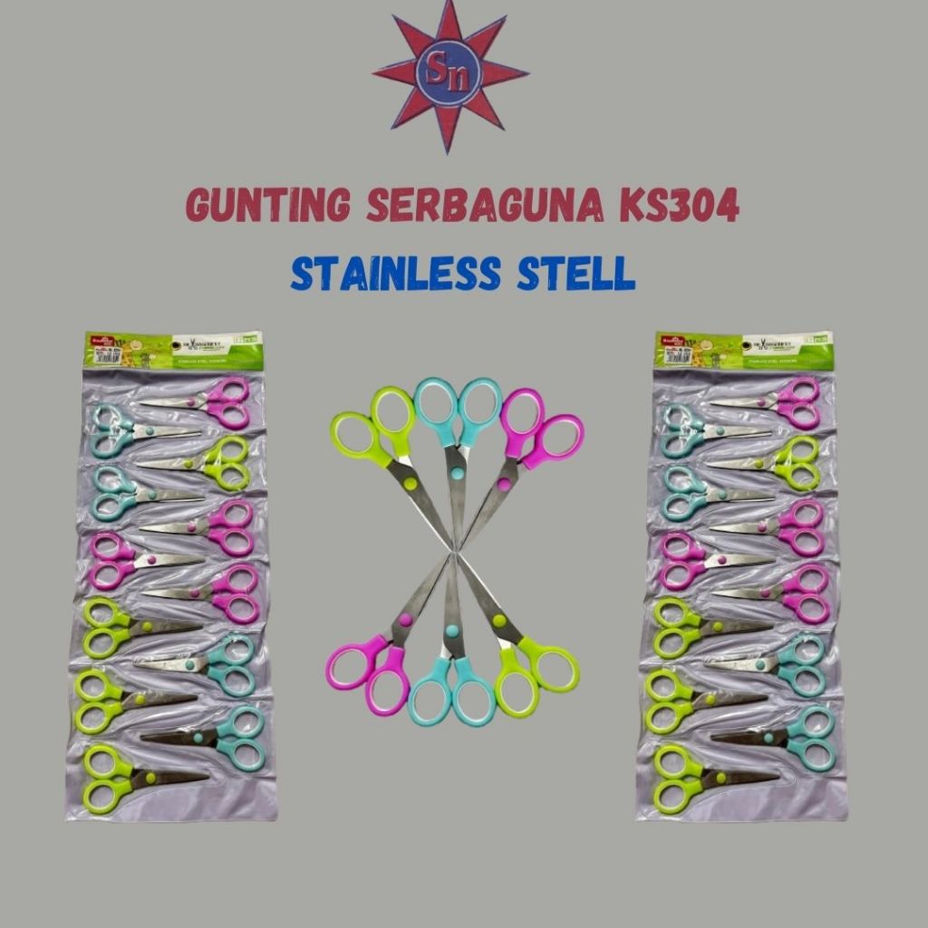 

Gunting Serbaguna Stainless Steel - Tahan Lama, Tajam, dan Multifungsi Premium Product