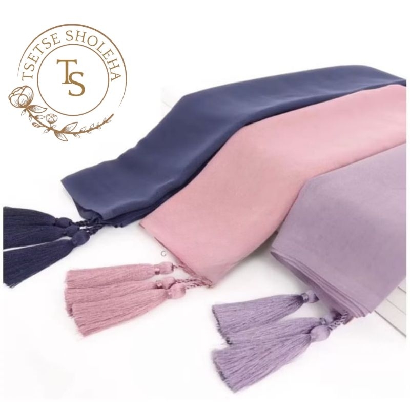 Hijab Segiempat Paris Tassel Premium Kerudung Paris Jadul Jilbab Segiempat Polos Tassel Paris Old