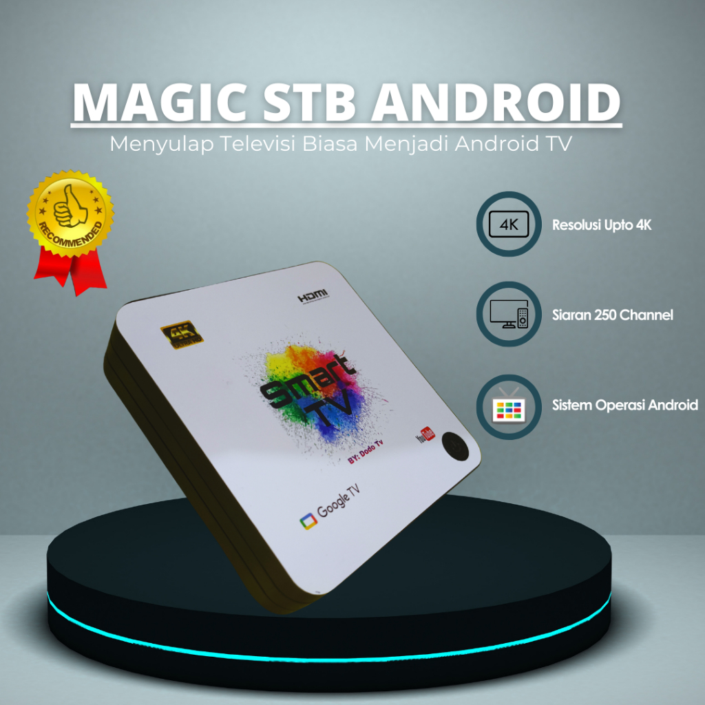 TV Box STB Android Gratis 250 Channel 4K