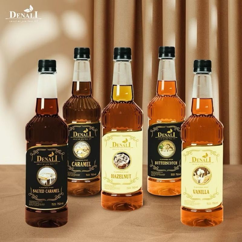 

DENALI SYRUP PREMIUM 750ML ALL VARIANT - SIRUP DENALI UNTUK COFFEE SEMUA RASA