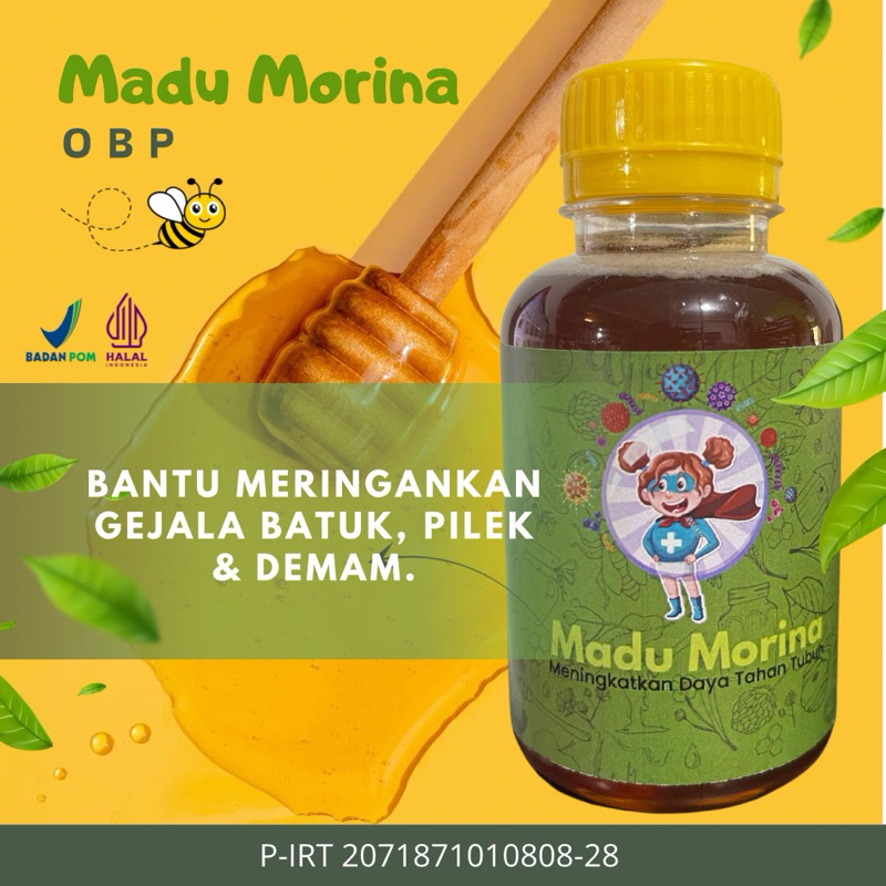 

OBP - Madu Morina obp madu anak madu kesehatan membantu meringankan gejala batuk pilek dan demam