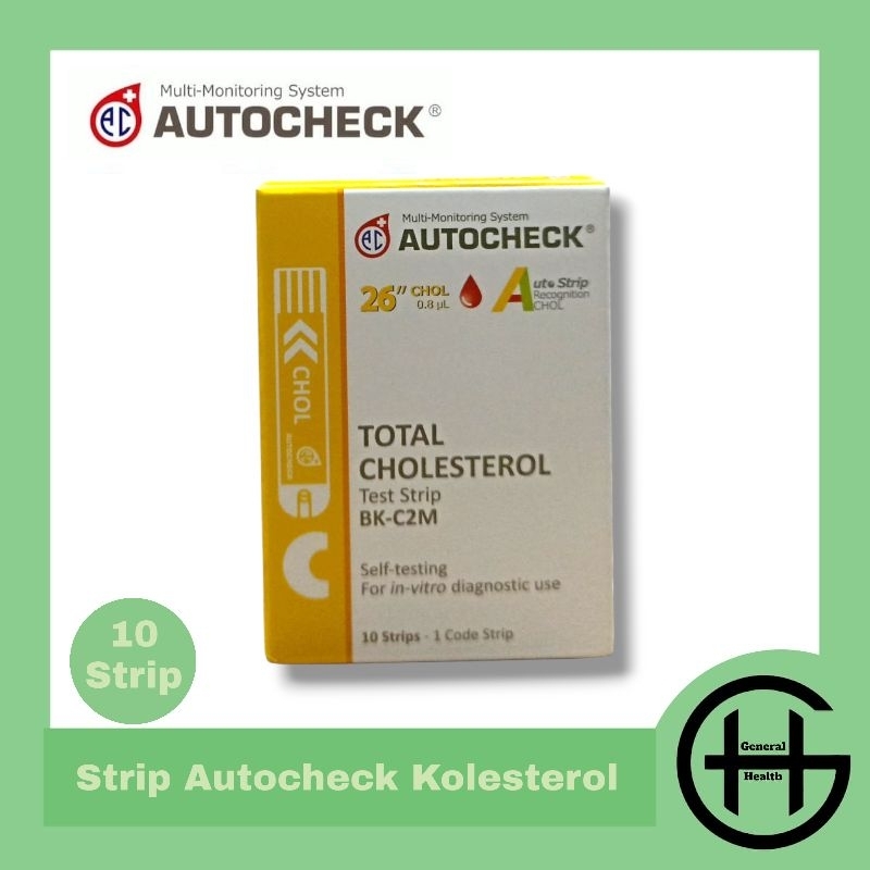 Strip Autocheck Kolesterol  Refill Autocheck Kolesterol Isi Ulang Autocheck Kolesterol
