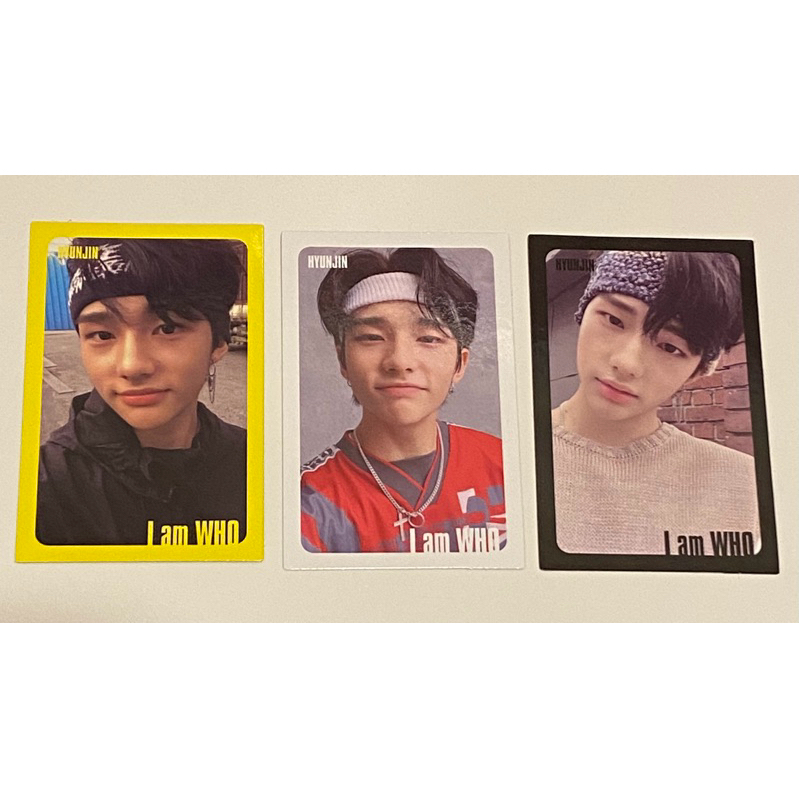 Hyunjin I Am Who Photocard Stray Kids
