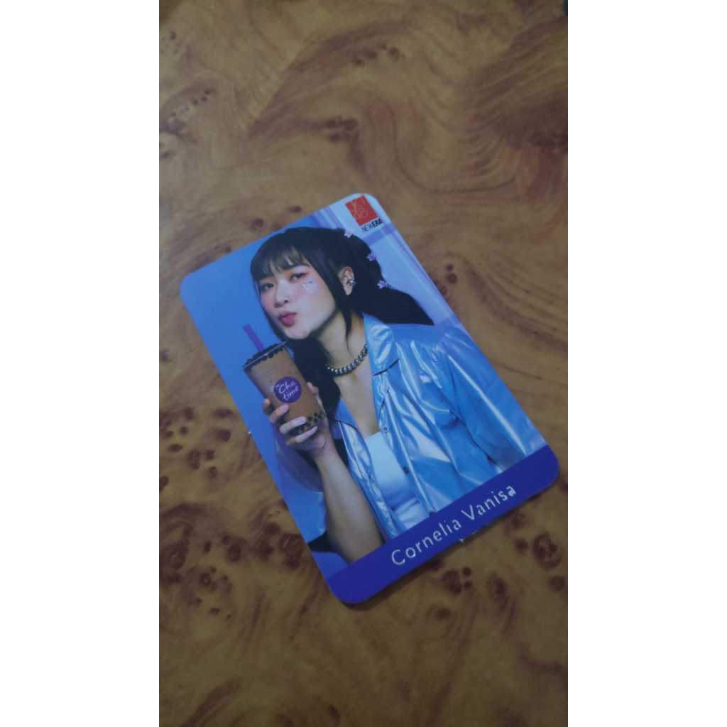 Photocard Chatime x JKT48 Oniel