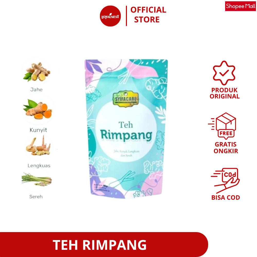

Teh Rimpang Syifacare | Minuman Rempah ala JSR | Teh Diet Detox | Pelangsing Herbal | Imunitas | BPOM & HALAL MUI