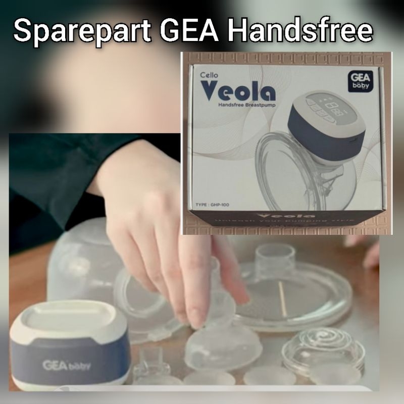 Sparepart Pompa Asi GEA Wearable Handsfree Veola Valve Diafragma GEA Breast pump spare part