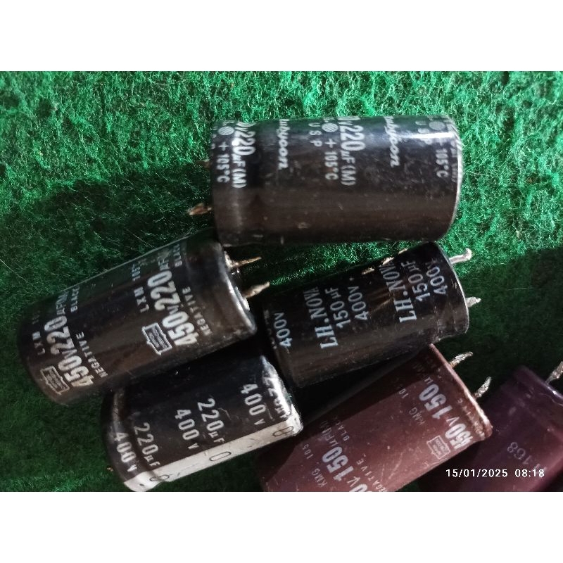 elco 400 vol 100uf
