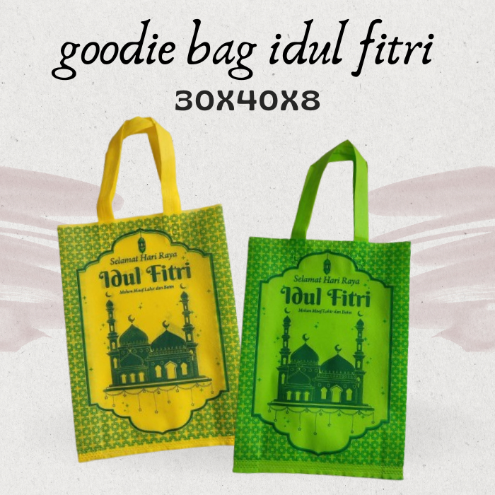 

Tas Hampers lebaran 30x40 Tas idul fitri edisi terbaru ( 1pack isi 12pcs )