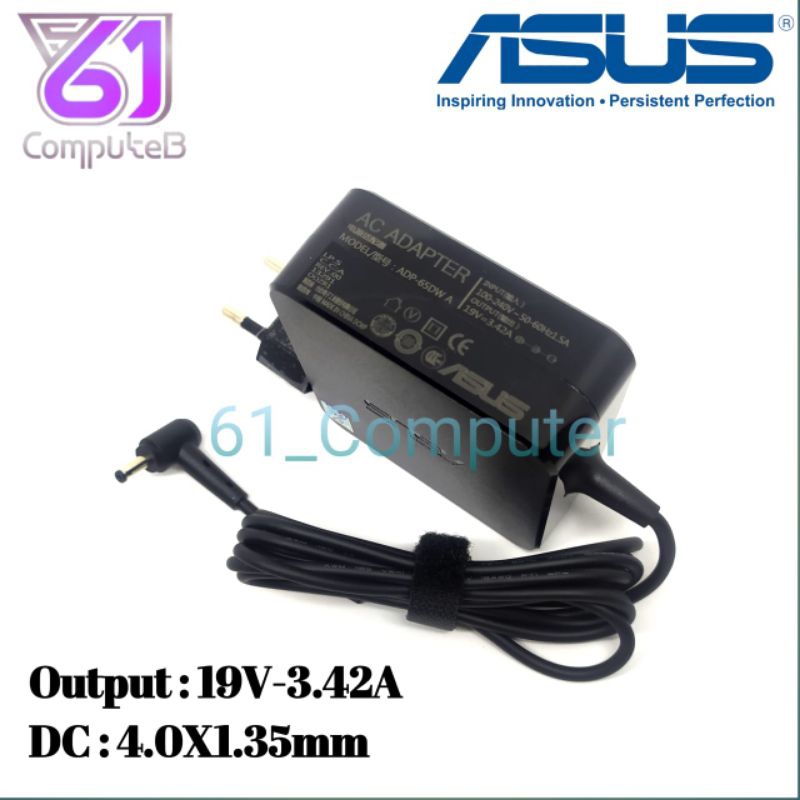 Adaptor Charger Original Asus VivoBook UX461UA UX461UN 19V-3.42A 65Watt