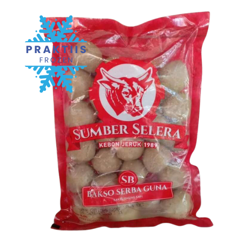 

SUMBER SELERA BAKSO SB PREMIUM 325GR ISI 25 / BASO SAPI