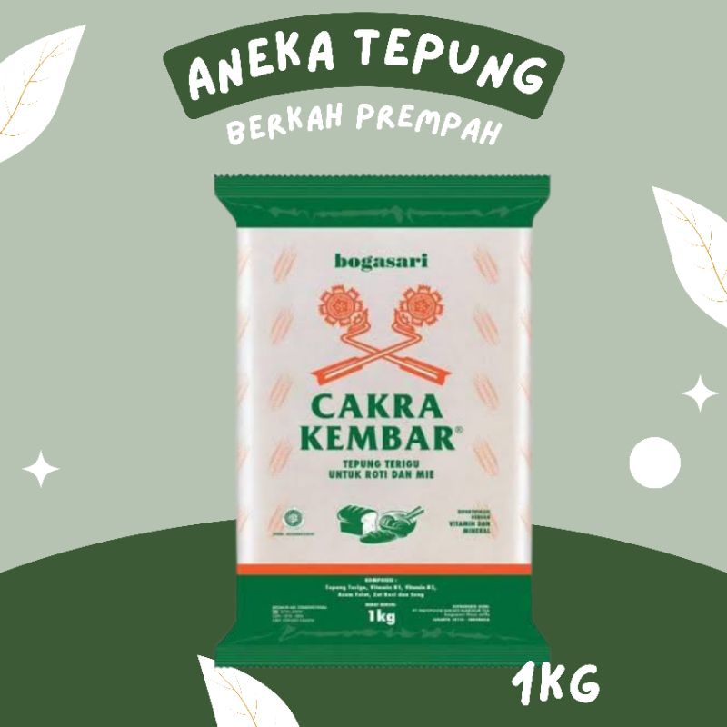 

Tepung terigu cakra 1kg