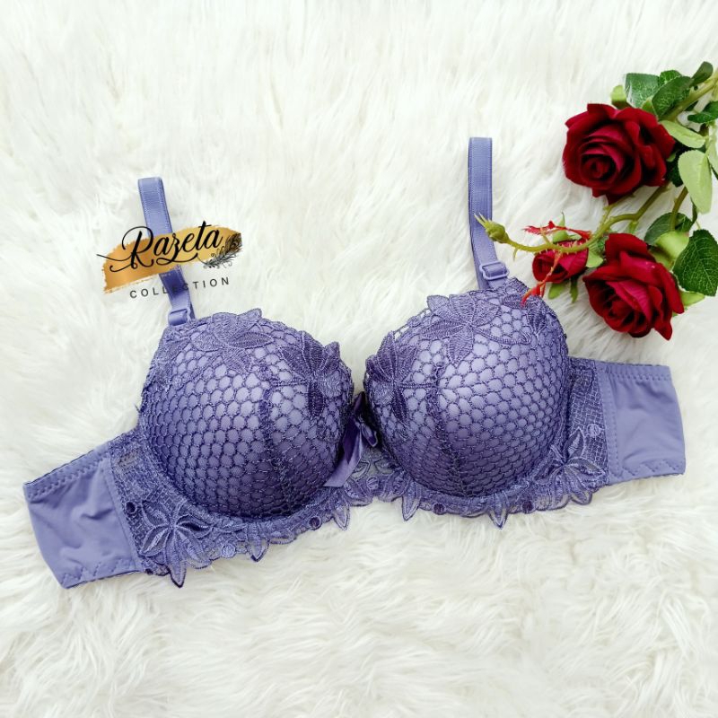 BRA BH FASHION WANITA PAKAI KAWAT/BH BUSA TEBAL CUP B-C SIZE 38-48