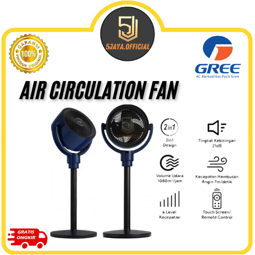 Kipas Gree Air Circulation Fan Gree - GCF-CIRCOOL13S / GCF-CIRCOOL14L