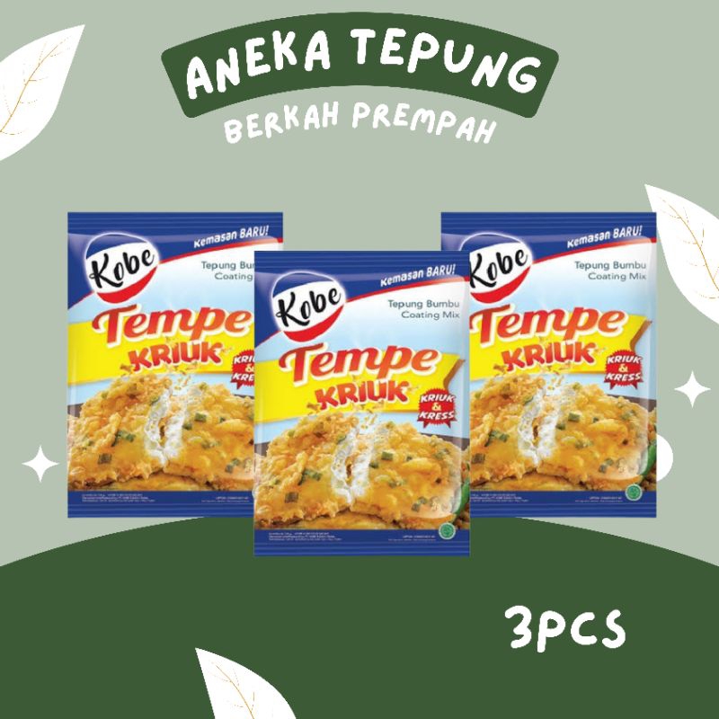 

Tepung kobe tempe 3pcs