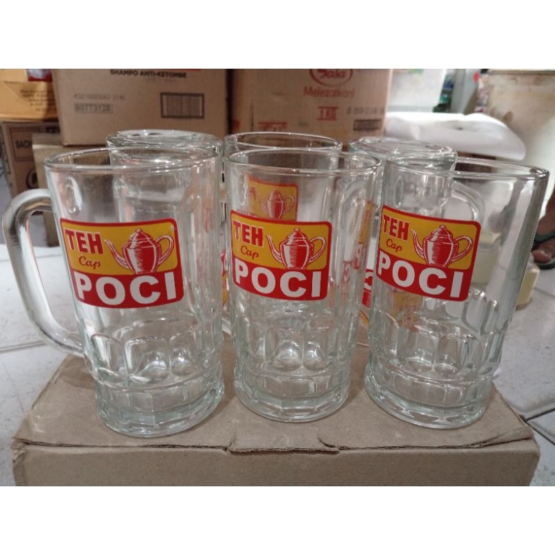 GELAS LIMITED EDITION - GELAS POCI TINGGI GELAS BELING