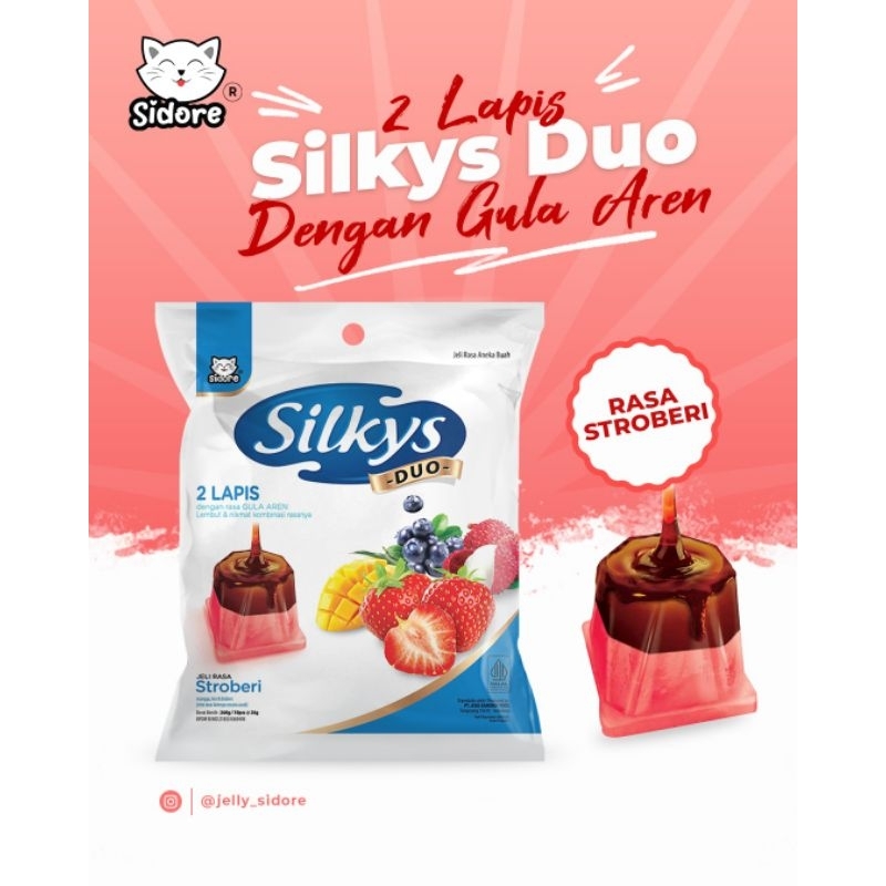 

Ay00! Isi 50 Pcs Silky's Duo 2 Lapis Mix Rasa