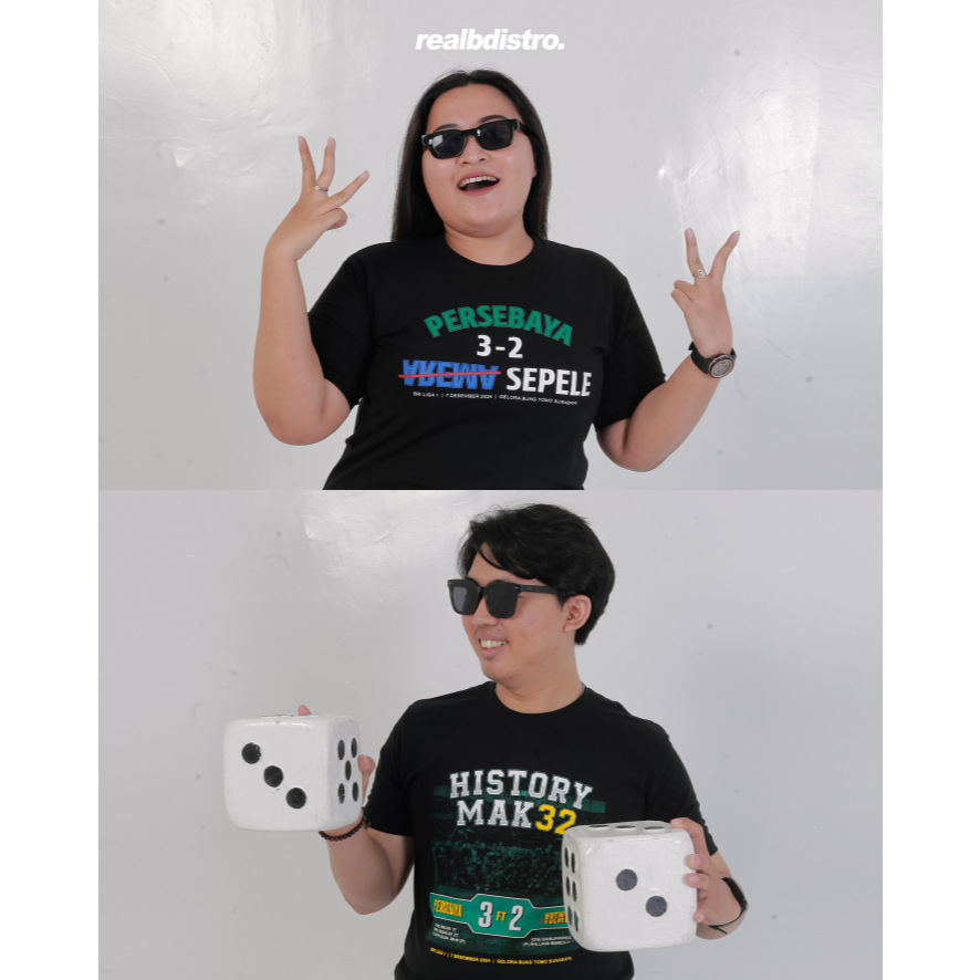 Kaos Persebaya History Maker & Alema Sepele