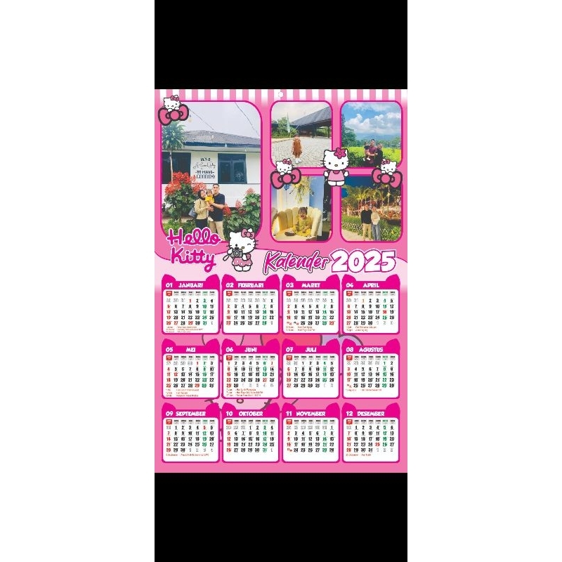 

Kalender 2025 Custom (5 Foto)