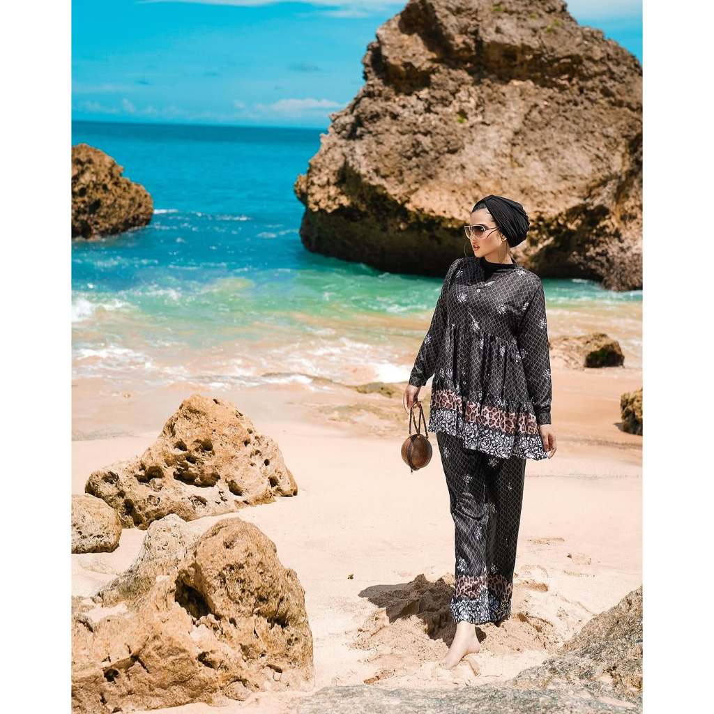 One Set Piyama Wanita Lengan Panjang / Daily Set / Piyama Wanita Kekinian Bahan Lembut M-JUMBO