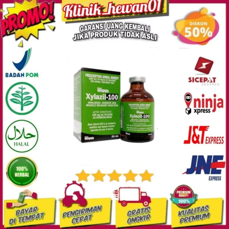 Xylazil-100 ilium 50 ml