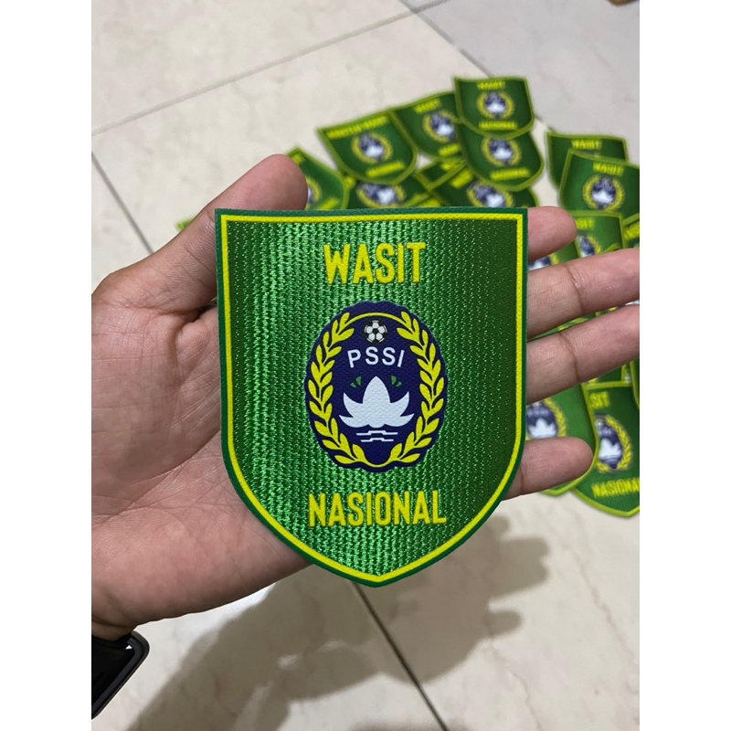 Logo Patch Bet Wasit dan Asisten Wasit Nasional 3D