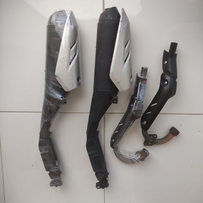 KNALPOT STANDAR CRF ORIGINAL COPOTAN MOTOR / KNALPOT CRF ORIGINAL HONDA / KNALPOT STANDAR CRF BEKAS 