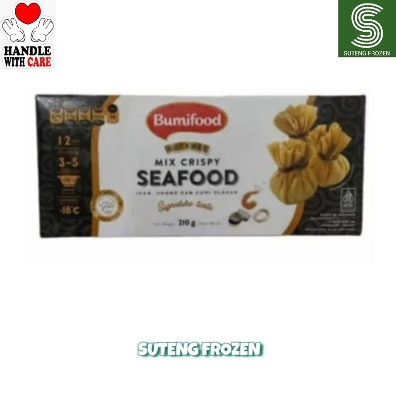 

Bumifood Mix crispy seafood isi 12 pcs 210 gram