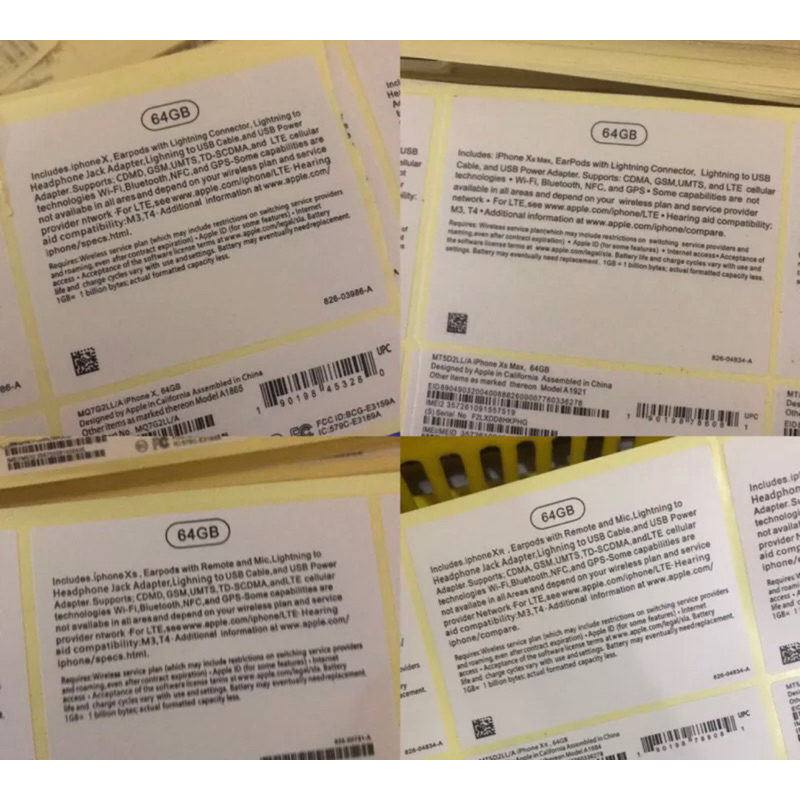 

label sticker bisa request dan kapasitas gb