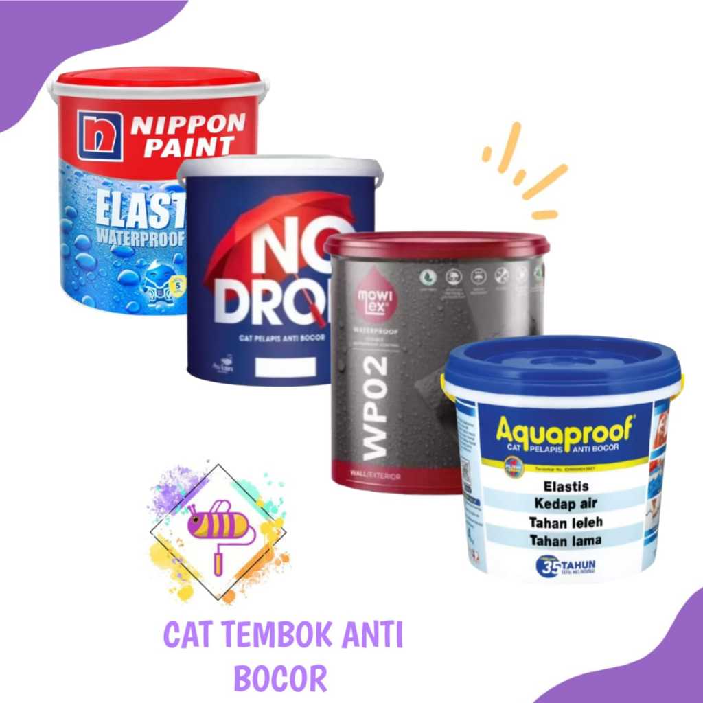 Cat Tembok Anti Bocor / Cat Tembok Waterproofing / Aquaproof 4 kg