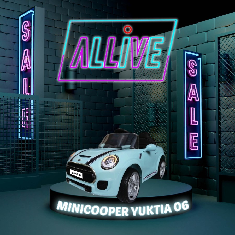 Mainan Mobil Aki Yukita 06 Mini Cooper