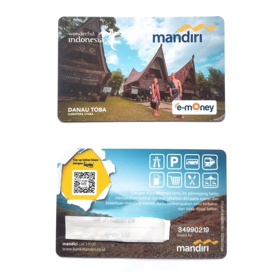 e-Money by Mandiri Wonderfull Indonesia Borobudur