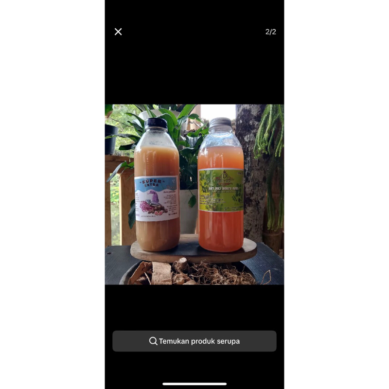 

Saripati bidara alami dan kuper extra 1 Liter