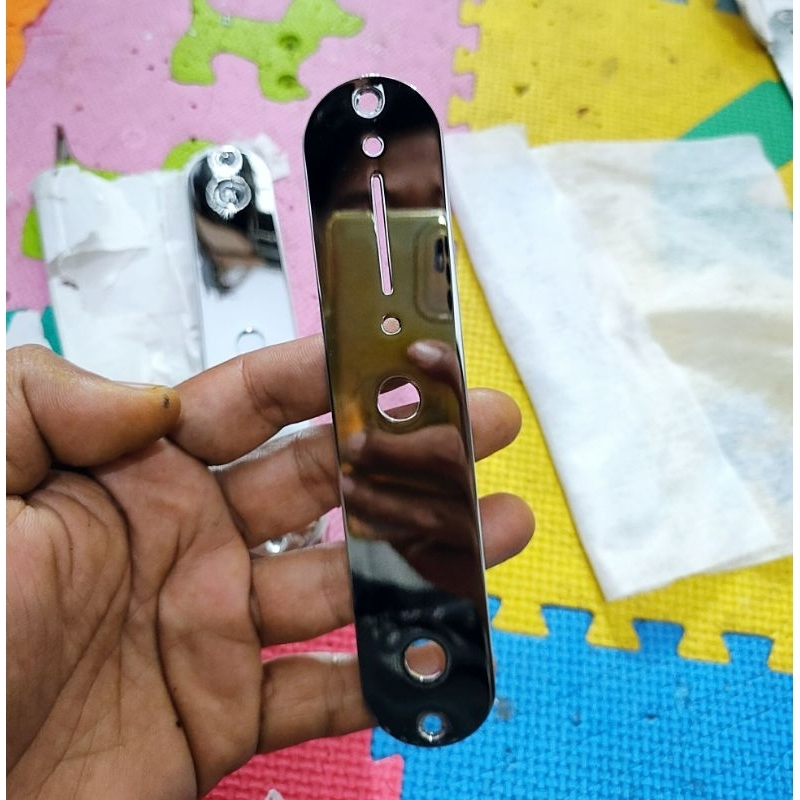 plate control wiring Telecaster fender chrome