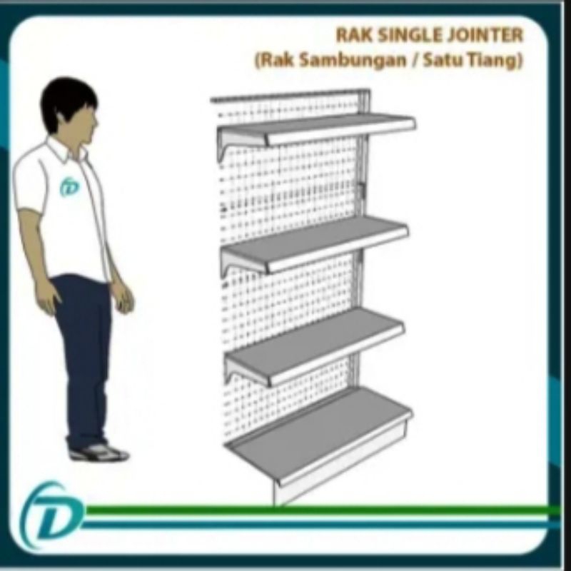 RAK TOKO SUPERNARKET/MINIMARKET SINGEL JOIN MURAH