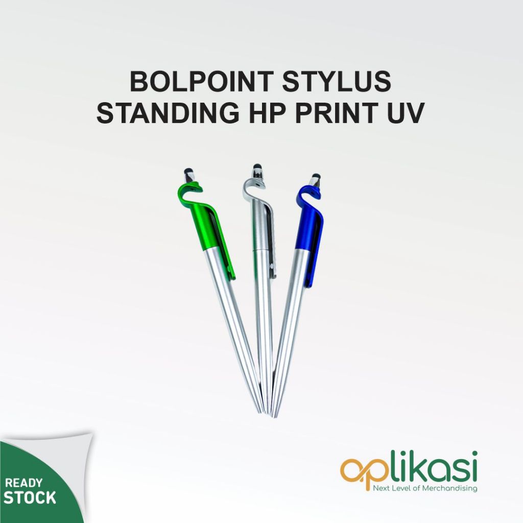 

pulpen stylus standing hp free custom satuan print uv