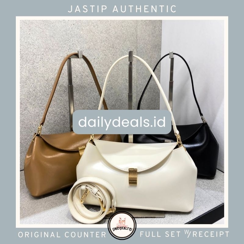 #2-20782479 Wisteria Metallic - Jast[p] CK ORIGINAL COUNTER ACCENT SHOULDER BAG TAS STORE AUTHENTIC 