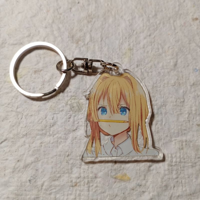 ganci Violet Evergarden / keychain gantungan kunci anime Violet Evergarden