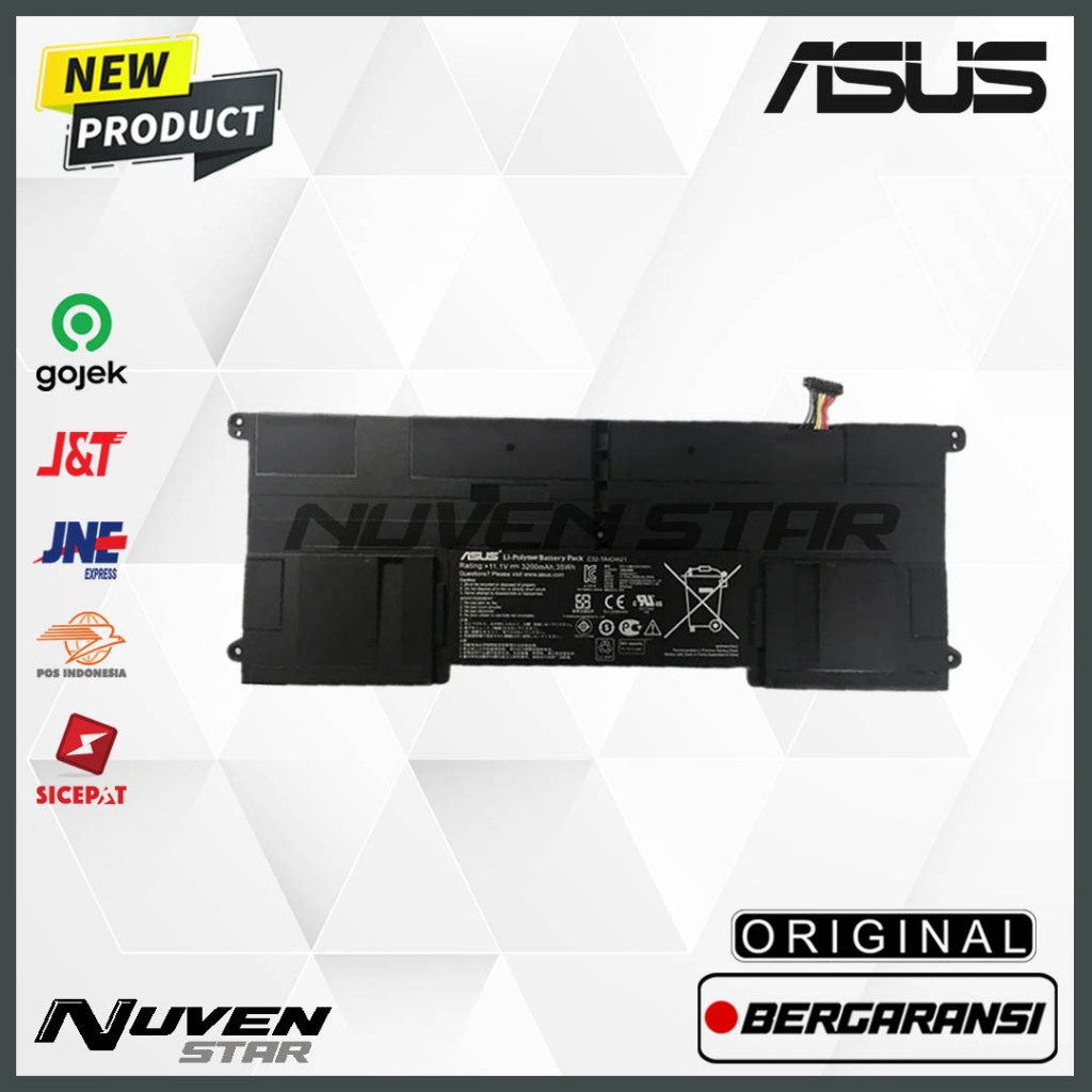 Original Baterai Laptop ASUS TAICHI C32-TAICHI21 Ultrabook Taichi 21