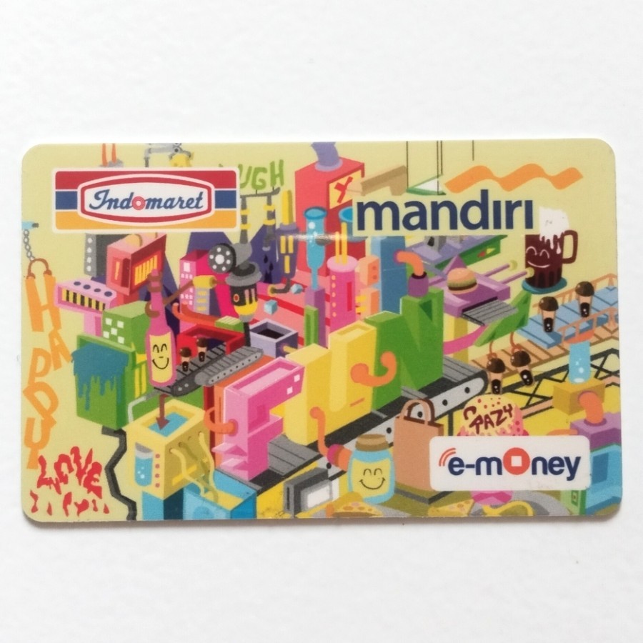 e-Money by Mandiri Indomaret Pabrik Minuman