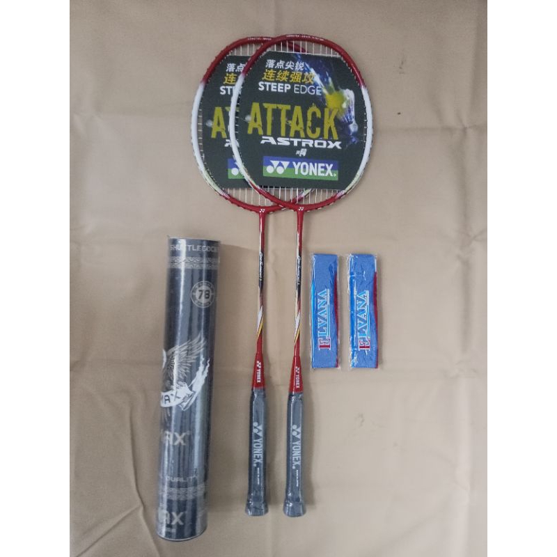 Raket Badminton Yonex Bonus Kok 1 Slop & Grip
